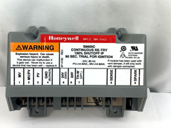 S8600C CONTINUOUS RE-TRY IGNITION CONTROL MODULE FURNACES WATER HEATER HONEYWELL