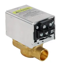 NEW! -  HONEYWELL V8043F1036 ELECTRIC MOTORIZED ZONE VALVE,  24V, 3/4