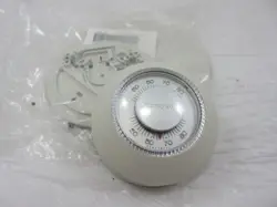 HONEYWELL TS86A1371 MILLIVOLT POWERPILE PILOT GENERATOR THERMOSTAT  TAUPE  NOS