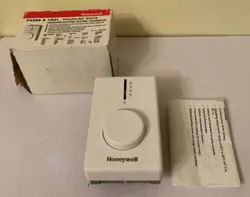 HONEYWELL T4398A1021 THERMOSTAT TRADELINE WHITE PRECISION ELECTRIC HEATING