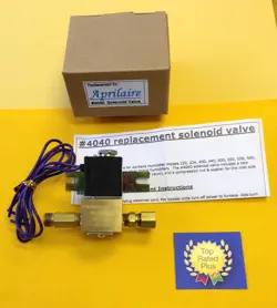 APRILAIRE 4040 SOLENOID VALVE HUMIDIFIER 24V ORIFICE STRAINER INCLUDED