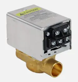 NEW! - HONEYWELL V8043F1036 ELECTRIC MOTORIZED ZONE VALVE, 24V, 3/4