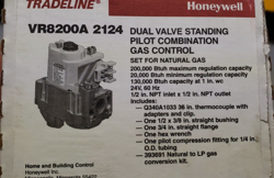 VR8200A2124 RESIDEO HONEYWELL STANDING PILOT GAS VALVE 1/2