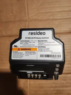 R7284 HONEYWELL/RESIDEO UNIVERSAL ELECTRONIC PRIMARY OIL BURNER CONTROL