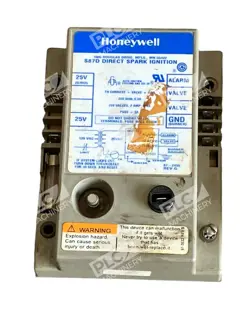 HONEYWELL 97-2455 REV G S87D DIRECT SPARK IGNITION MODULE CONTROL S87D1020