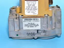 HONEYWELL VR8205H8016 FURNACE GAS VALVE VR8205H 8016 60-22866-01