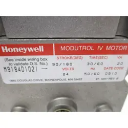 HONEYWELL M9184D1021 24V 30/60S REV. B NSMP