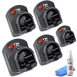 5-PACK HONEYWELL REPLACEMENT MOTOR FOR ARD AND ZD ZONE DAMPERS 24V   LCD CLEANER