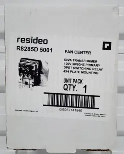 HONEYWELL / RESIDEO - R8285D 5001 - FAN CENTER - 50VA - DPST SWITCHING RELAY