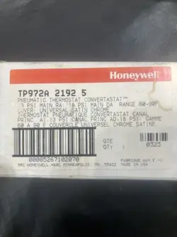 HONEYWELL TP972A2192 PNEUMATIC THERMOSTAT NEW!