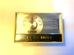 DAYTON HONEYWELL 2E397 LOW VOLTAGE AUTO-CHANGEOVER THERMOSTAT