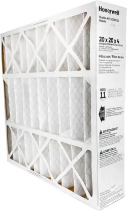 HONEYWELL FC100A1011 20 X 20 X 4 REPLACEMENT MEDIA AIR FURNACE FILTER