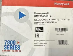 HONEYWELL BURNER CONTROLS - 7800 SERIES