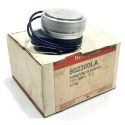 802360LA HONEYWELL ZONE VALVE MOTOR, 120V, 60HZ, 0.08A