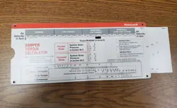 DAMPER TORQUE CALCULATOR