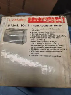 HONEYWELL TRIPLE AQUASTAT L8124-1011