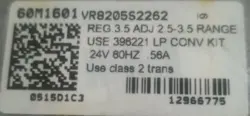 LENNOX HONEYWELL VR8205S2262 60M1601 60M16 FURNACE GAS VALVE USED #32