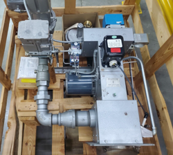 MIDCO UNIPOWER A-SERIES NATURAL GAS POWER BURNER 3,000,000 BTU/HR HONEYWELL CTRL