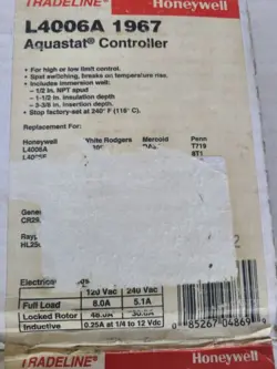 L4006A 1967. THERMOSTAT