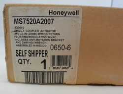 HONEYWELL MS720A 2007 DIRECT COUPLED ACTUATOR