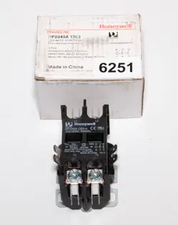 HONEYWELL DP2040A1003 DEFINITE PURPOSE CONTACTOR 24 VAC COIL