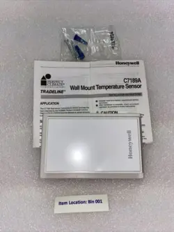C7189A1001 TEMPERATURE REMOTE MOUNT WALL SENSOR