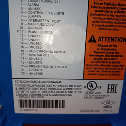 NEW HONEYWELL RM7890B1048 AUTOMATIC PROGRAMMING BURNER CONTROL 120 VAC