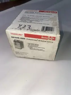 HONEYWELL R8184G4009 OIL BURNER CONTROL