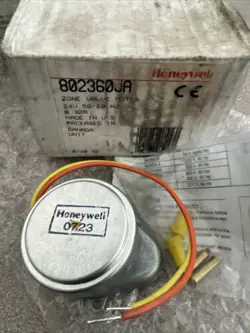 GENUINE HONEYWELL 802360JA ZONE VALVE MOTOR V8043-V8044, 24 VAC 0.32A 50/60HZ