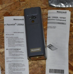 HONEYWELL L6006A 1145 AQUASTAT TEMPERATURE CONTROLLER 100-240 FREE SHIPPING