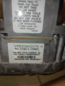 GAS CONTROL NOS