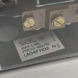 HONEYWELL L404F 1102 PRESSURE SWITCH PRESSURETROL CONTROLLER 10-150PSI
