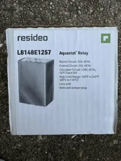 HONEYWELL / RESIDEO L8148E1257/U HIGH LIMIT AQUASTAT RELAY