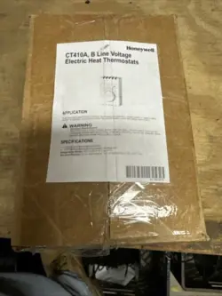 HONEYWELL CT410A B LINE VOLTAGE ELECTRIC HEAT THERMOSTAT