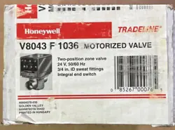 HONEYWELL V8043F1036 3/4