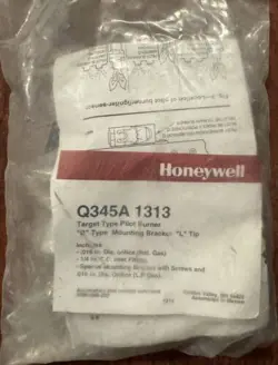 HONEYWELL Q345A 1313 Q345A1313 TARGET TYPE NATURAL GAS PILOT BURNER NEW
