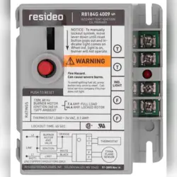 HONEYWELL OIL PRIMARY CONTROL BOARD MODULE R8184 G 4009