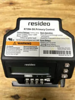 HONEYWELL RESIDEO R7284U-1004 UNIVERSAL OIL PRIMARY CONTROL