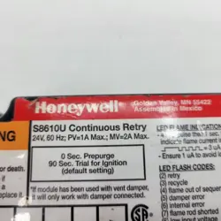 HONEYWELL S8610U3009 IGNITION CONTROL MODULE S8610U USED