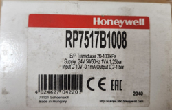 NEW HONEYWELL RP7517B1008 E/P TRANSDUCER