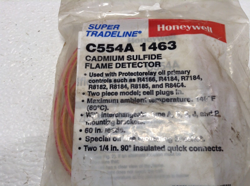 NEW HONEYWELL C554A1463 CADMIUM SULFIDE FLAME DETECTOR