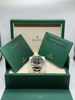 GMT-MASTER II OYSTER AND EVEROSE GOLD REFERENCE 126711CHNR 40MM, BRAND NEW