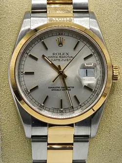 36MM 18K GOLD/SS
