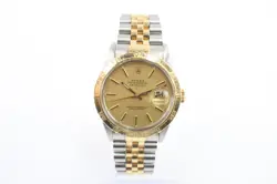 ROLEX DATEJUST 'THUNDERBIRD' TURN-O-GRAPH WATCH REF. 16253 AUTOMATIC WORKING