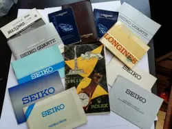 SEIKO ROLEX PAMPHLET