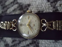 Ladies Rolex Tudor Royal 1958 London Hallmarked 9ct Gold  17 Jewels Manual Watch