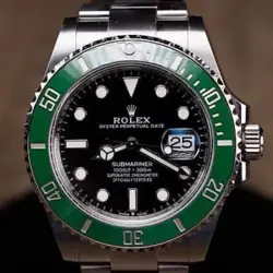 2023 ROLEX SUBMARINER 126610LV 'STARBUCKS' 41MM W/ BOX & PAPERS