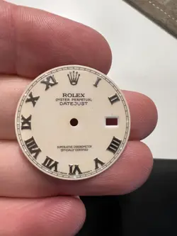 CREAM DATEJUST DIAL