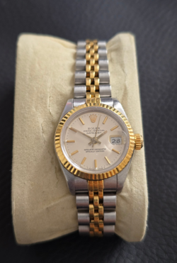 ROLEX LADY-DATEJUST GOLD & STEEL DATE WATCH REF. 69173