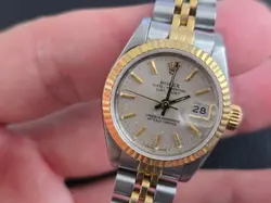 STEEL DATE WATCH